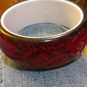 Second hand snakeskin bracelet